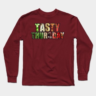 Tasty Thursday (Italiano) Long Sleeve T-Shirt